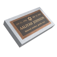 Premium Bronze Plaque 24"x 12" with Granite Base