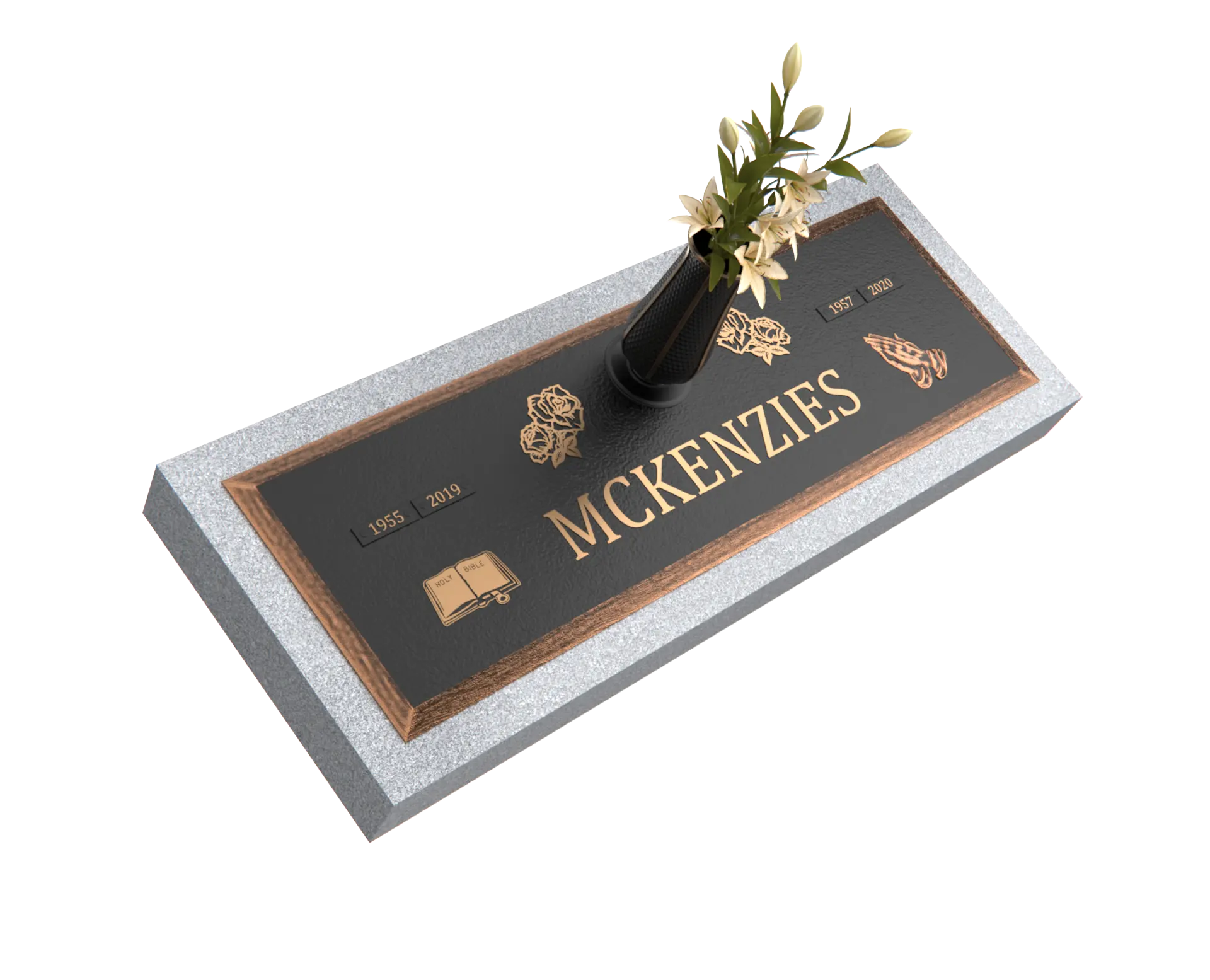 Premium Bronze Plaque 44″× 14″