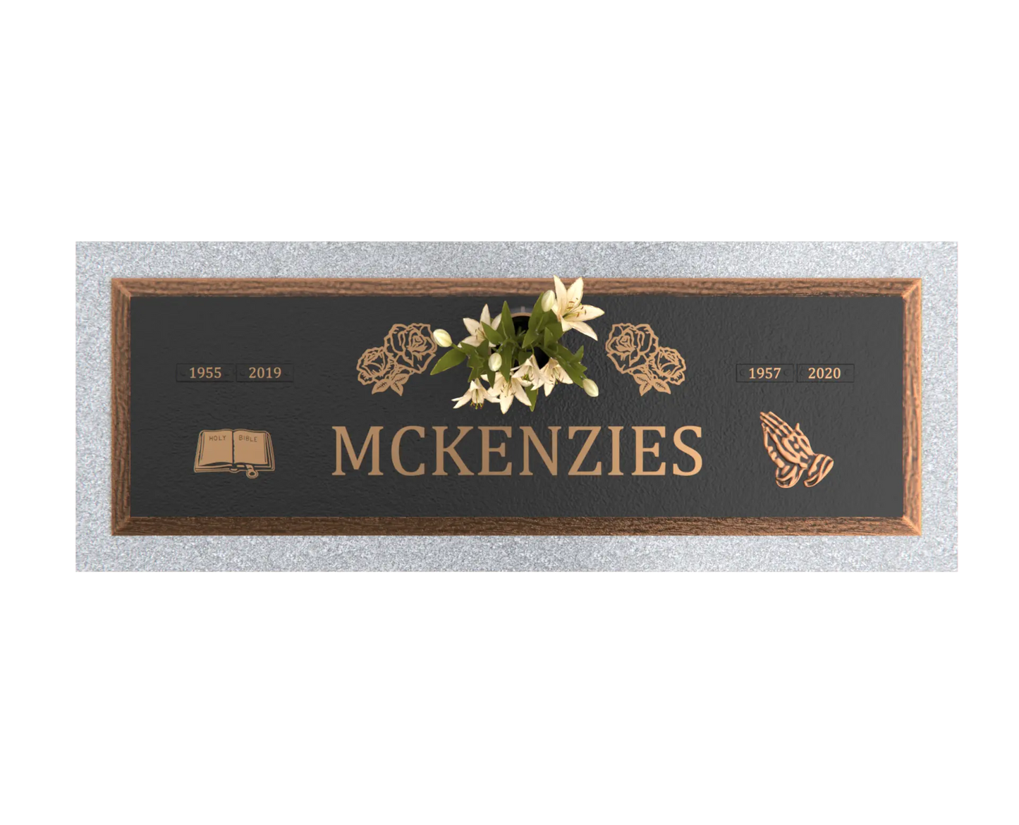 Premium Bronze Plaque 44″× 14″