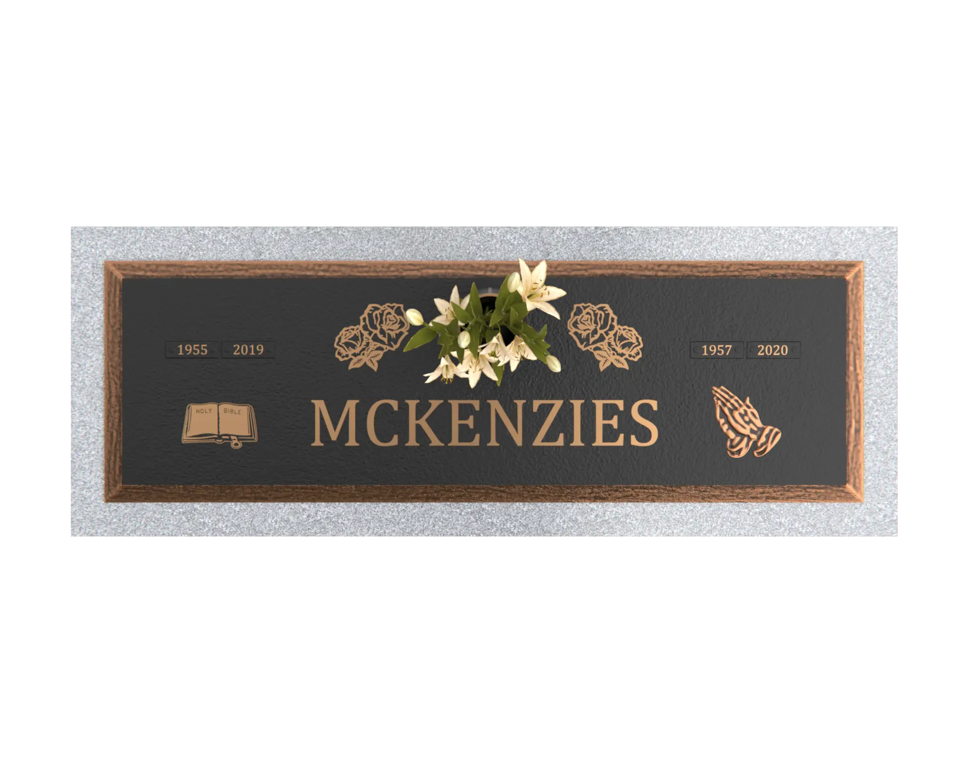 Premium Bronze Plaque 44″× 14″
