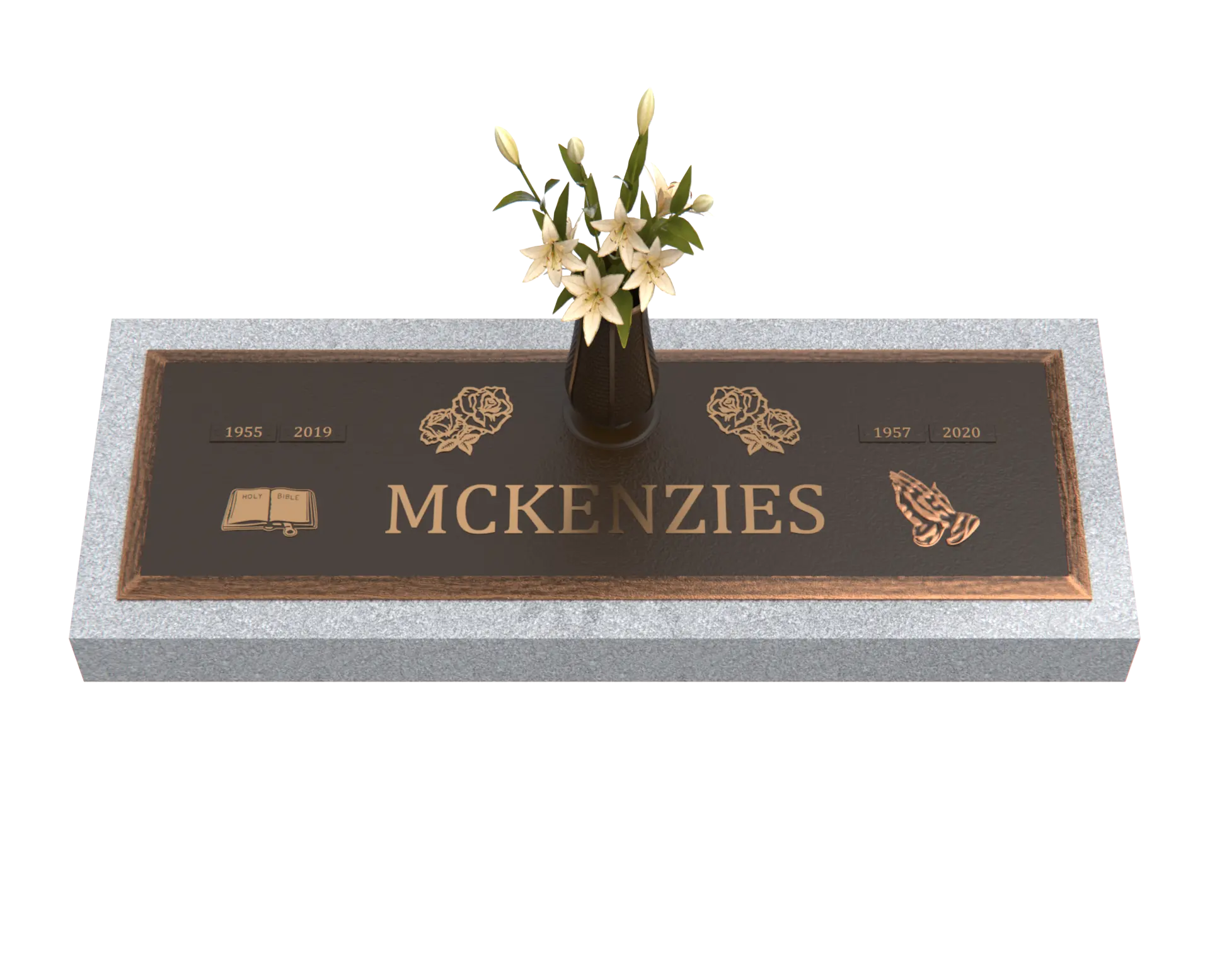 Premium Bronze Plaque 44″× 14″