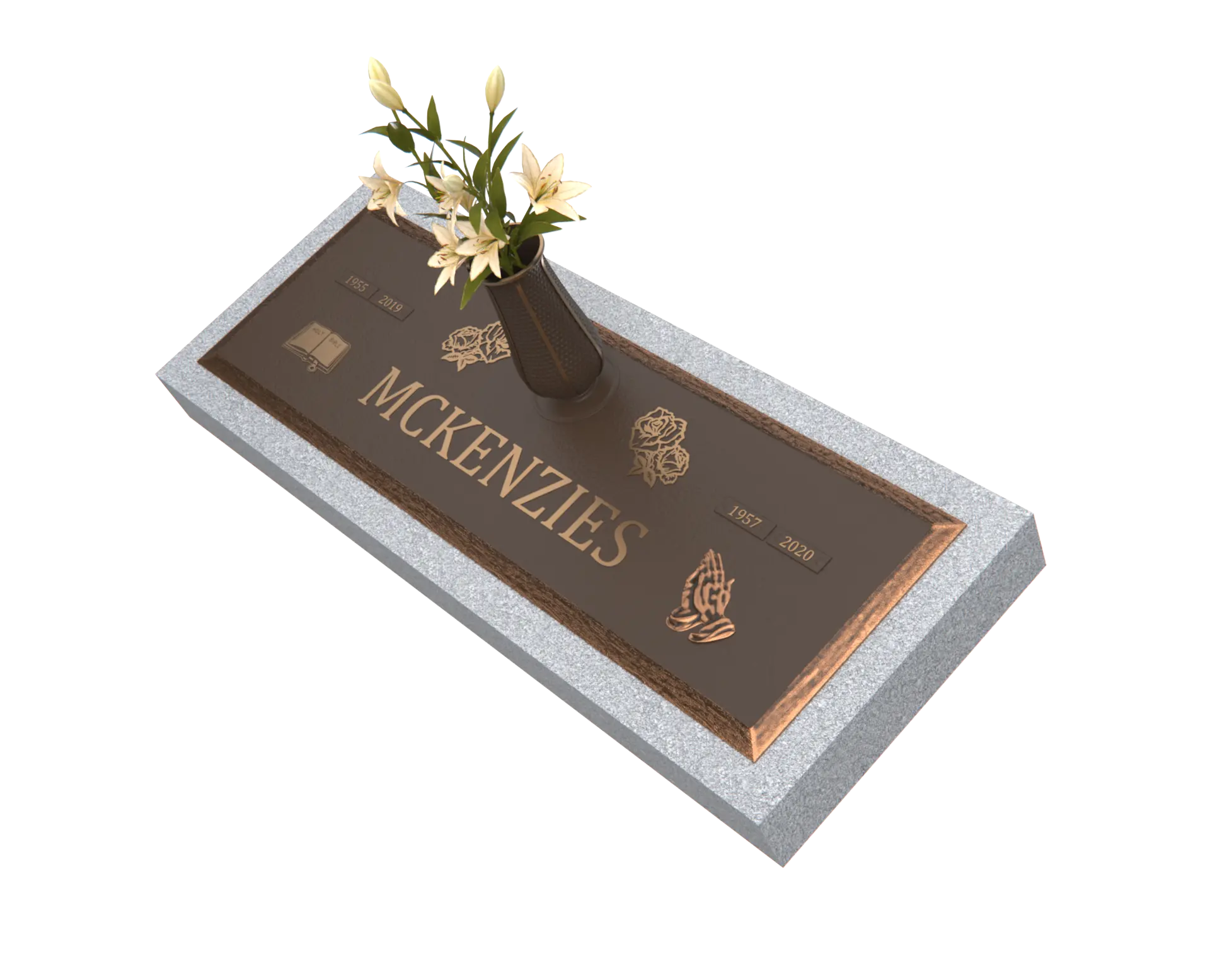 Premium Bronze Plaque 44″× 14″