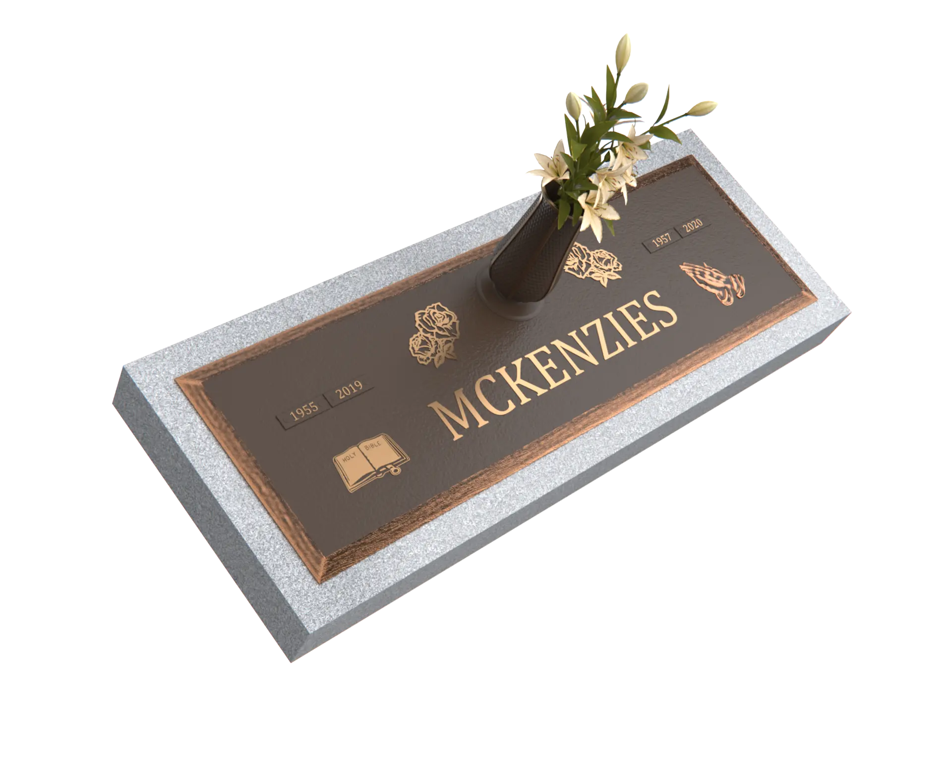 Premium Bronze Plaque 44″× 14″