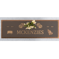 Premium Bronze Plaque 44″× 14″, with Granite Base