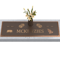 Premium Bronze Plaque 44″× 14″, with Granite Base