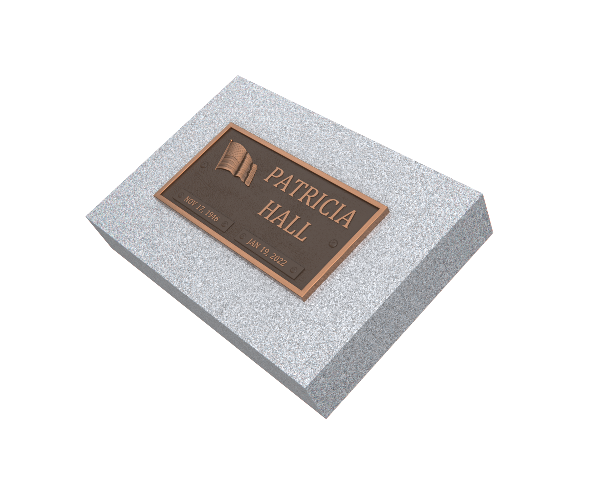Premium Bronze Plaque 8"x 4"