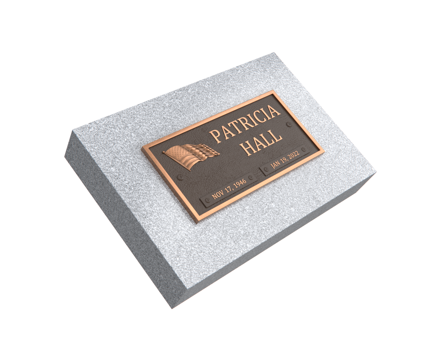 Premium Bronze Plaque 8"x 4"
