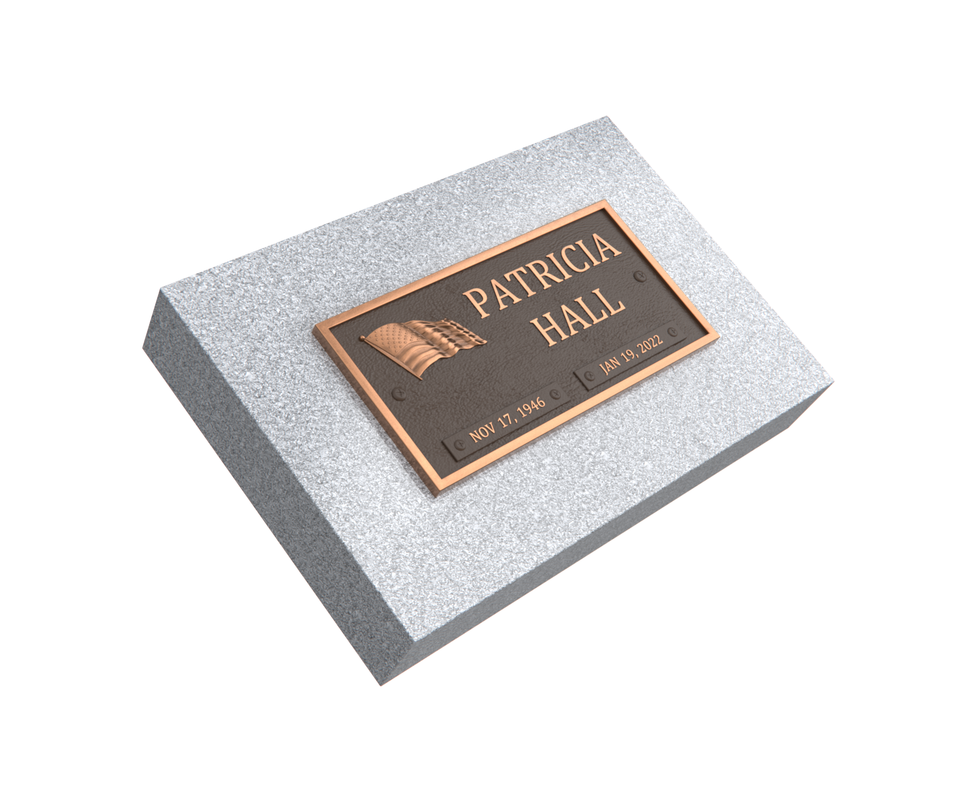 Premium Bronze Plaque 8"x 4"