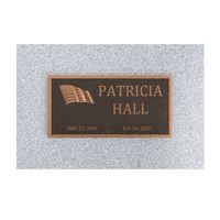 Premium Bronze Plaque 8"x 4"