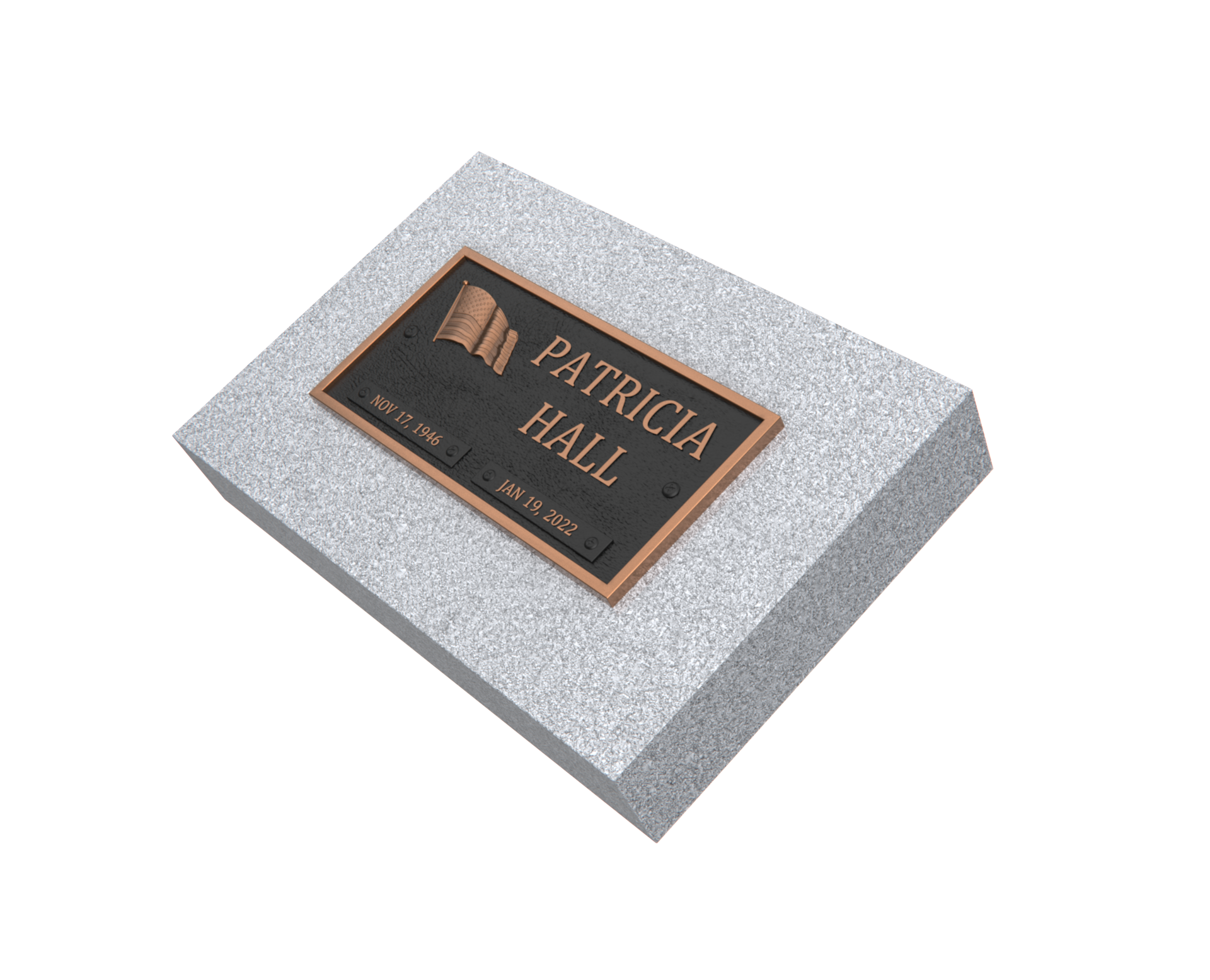 Premium Bronze Plaque 8"x 4"