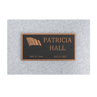 Premium Bronze Plaque 8"x 4"