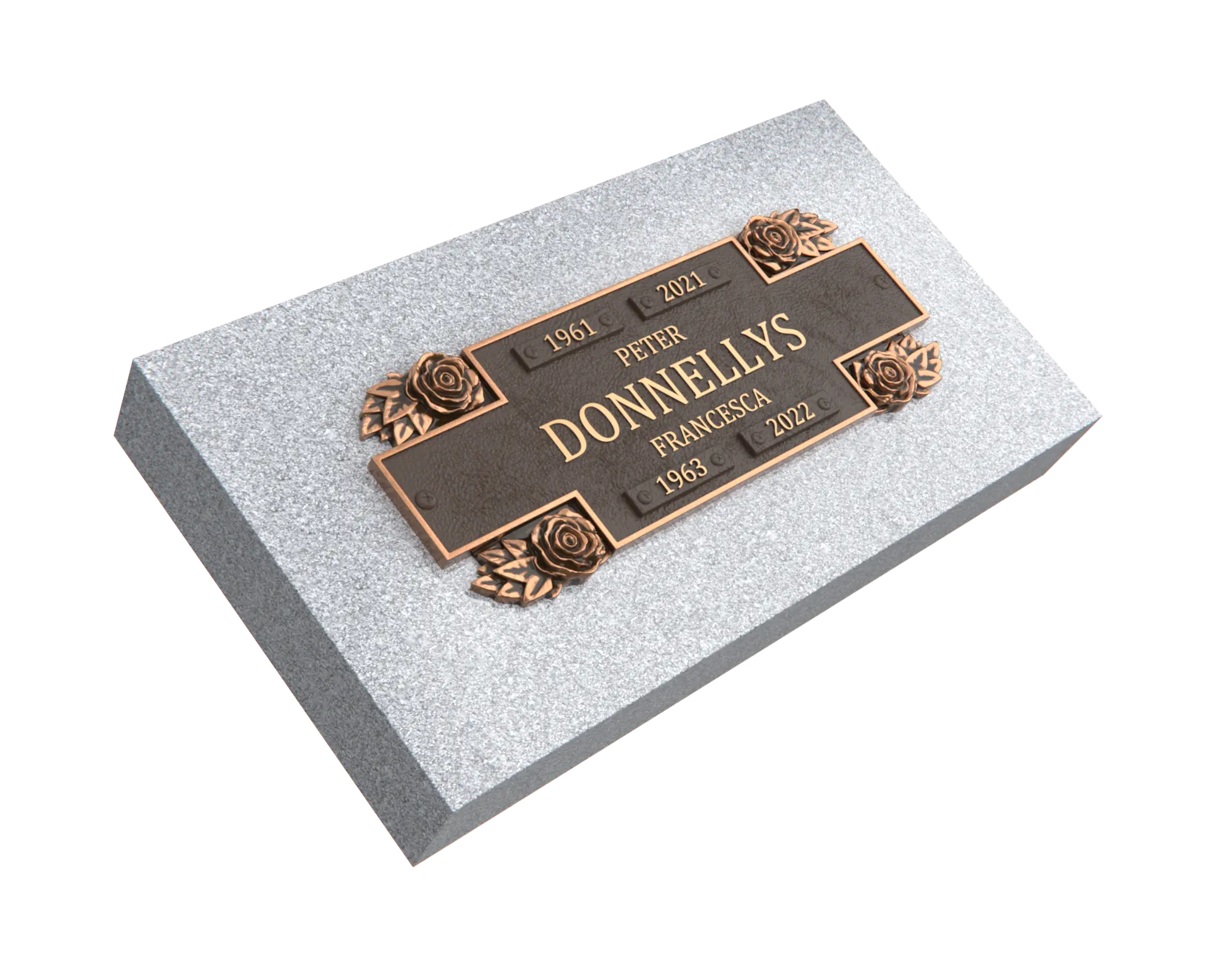 Bronze Companion Plaque 11"x 4"