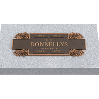 Bronze Companion Plaque 11"x 4" with Granite Base