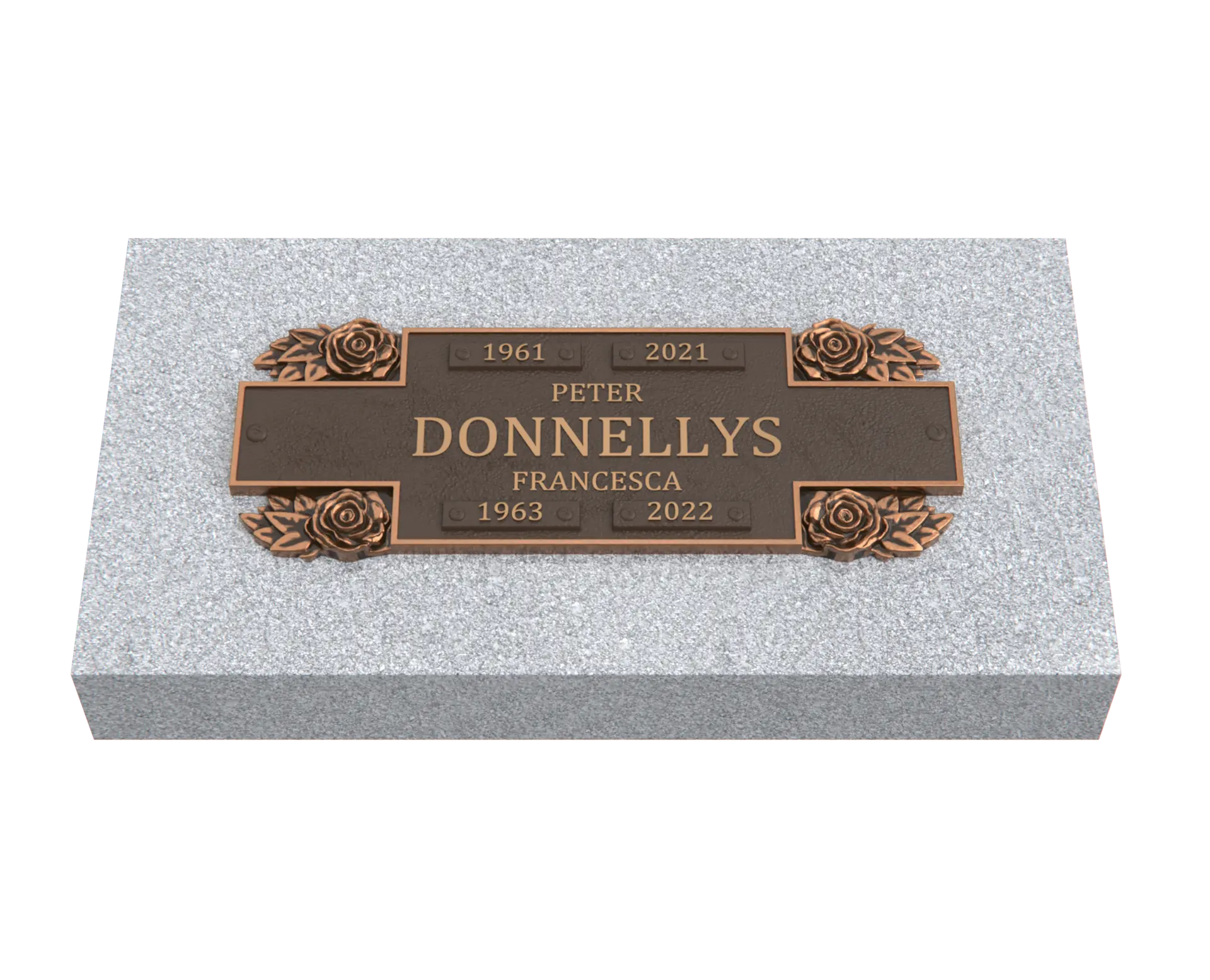 Bronze Companion Plaque 11"x 4"