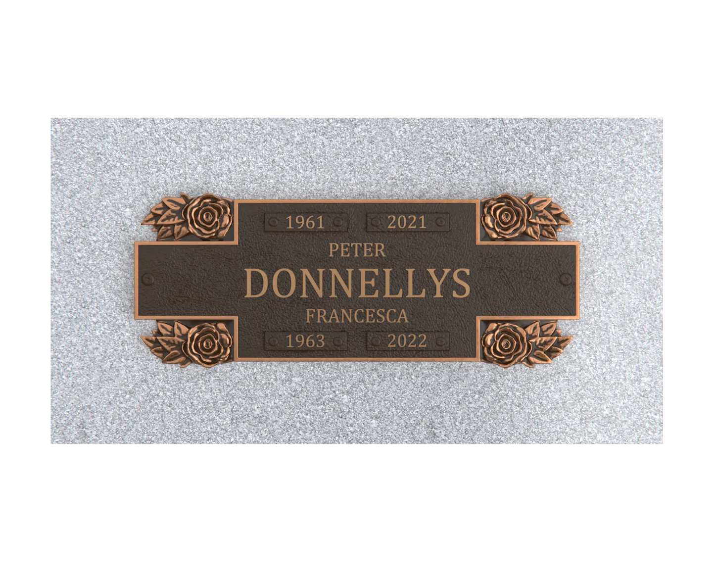 Bronze Companion Plaque 11"x 4"