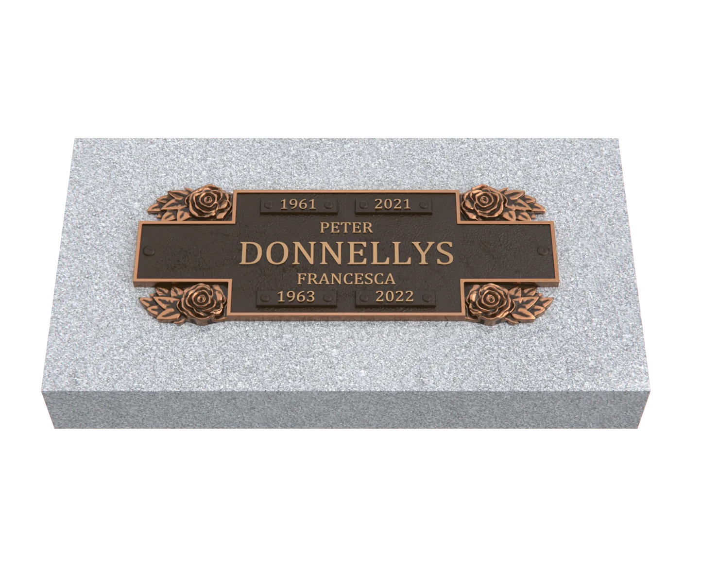Bronze Companion Plaque 11"x 4"