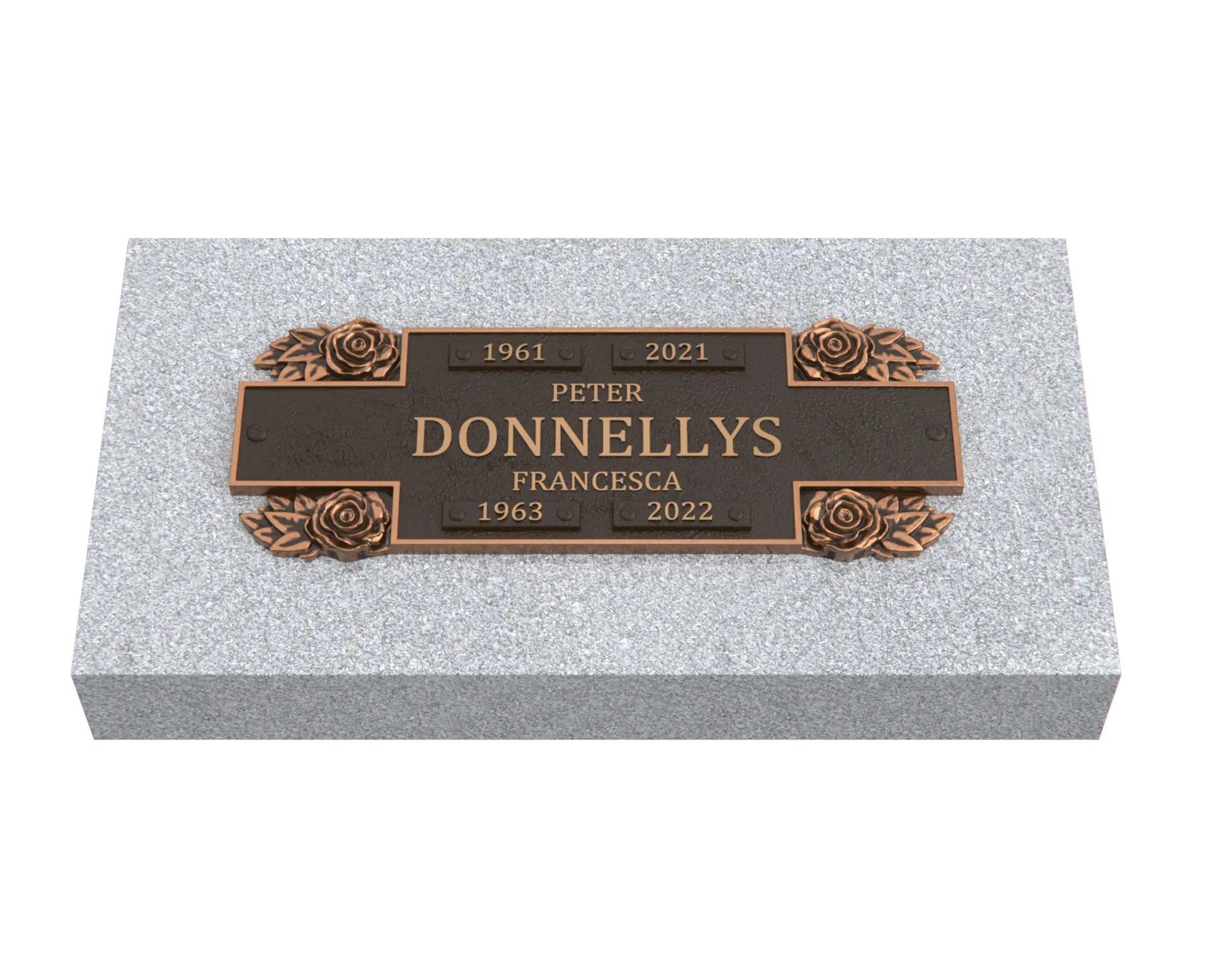 Bronze Companion Plaque 11"x 4"