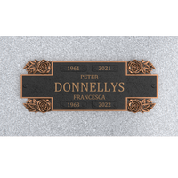 Bronze Companion Plaque 11"x 4" with Granite Base