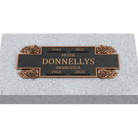 Bronze Companion Plaque 11"x 4" with Granite Base