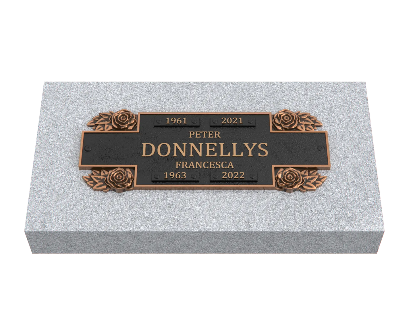 Bronze Companion Plaque 11"x 4"