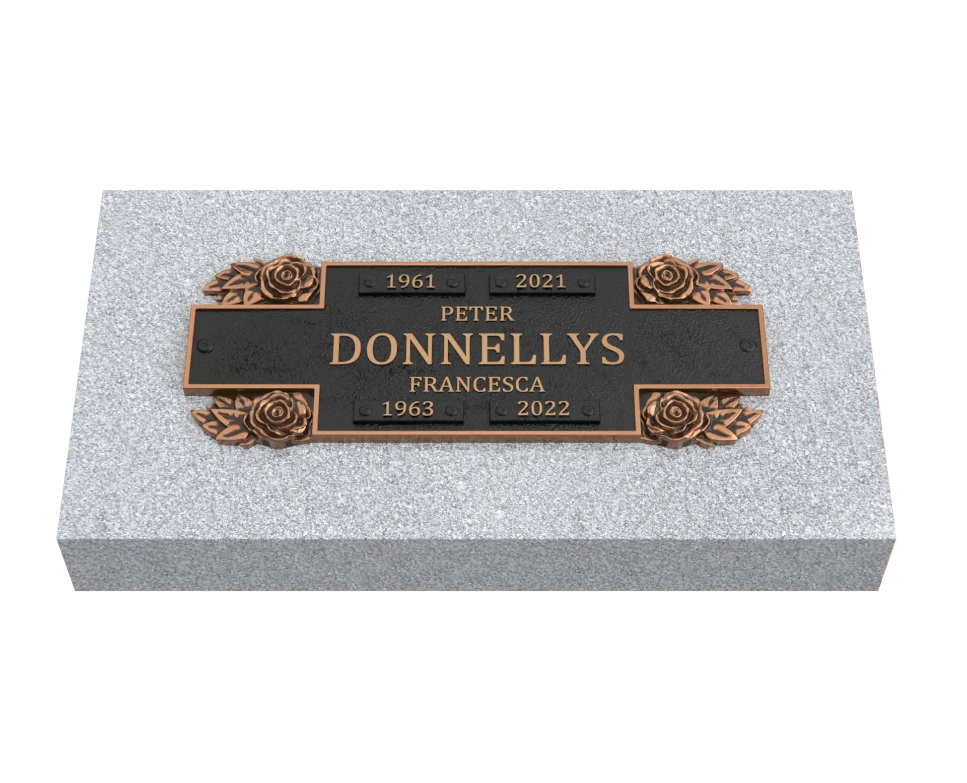 Bronze Companion Plaque 11"x 4"