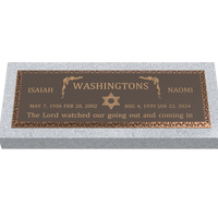 Premium Bronze Plaque 36"x 13"