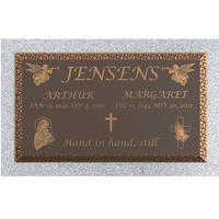 Premium Bronze Plaque 28"x 16"