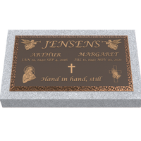 Premium Bronze Plaque 28"x 16" with Granite Base
