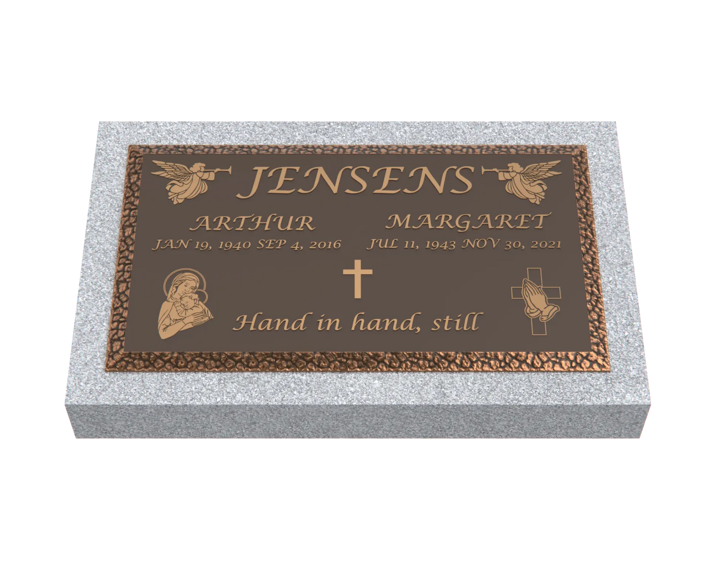 Premium Bronze Plaque 28"x 16"