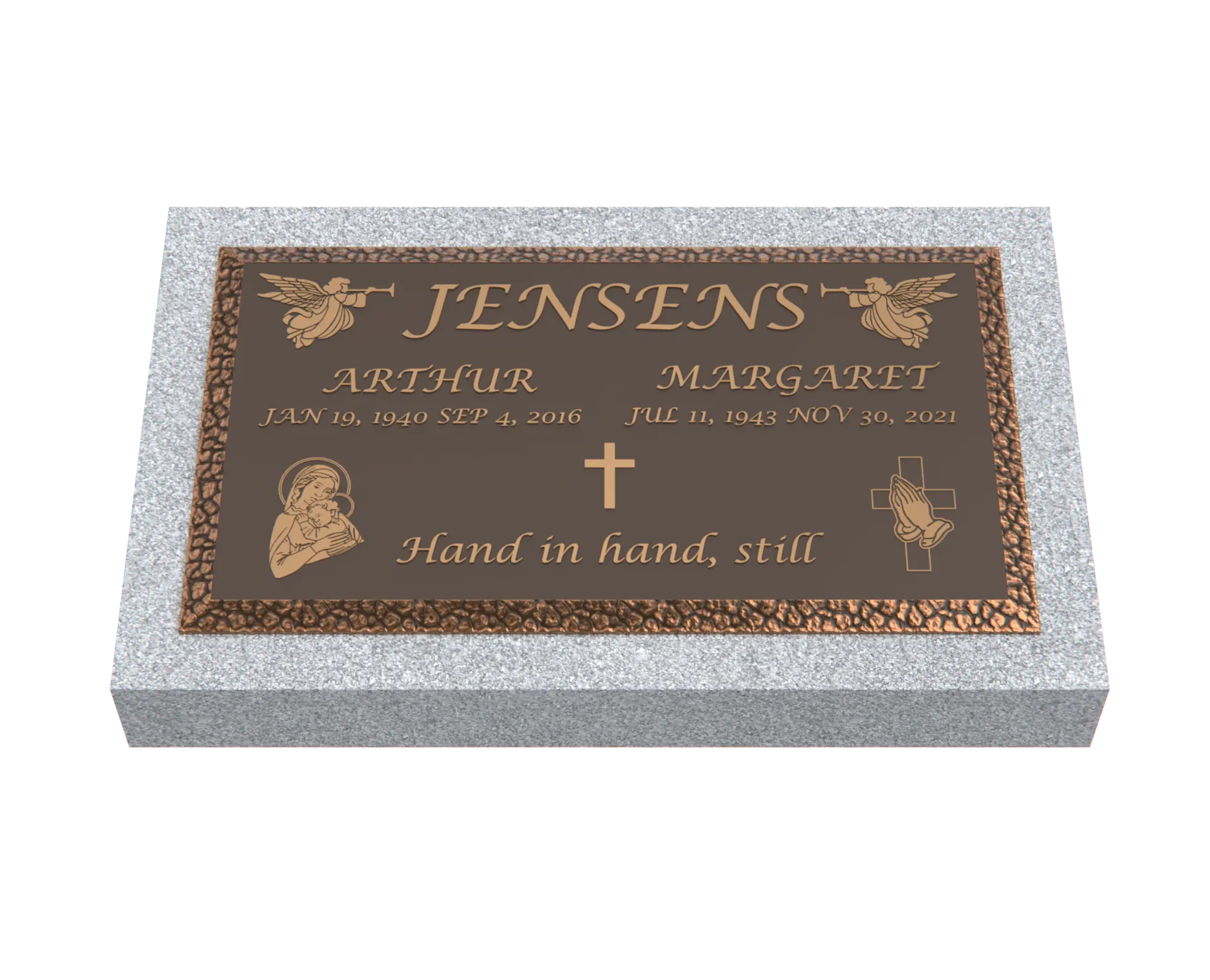 Premium Bronze Plaque 28"x 16"