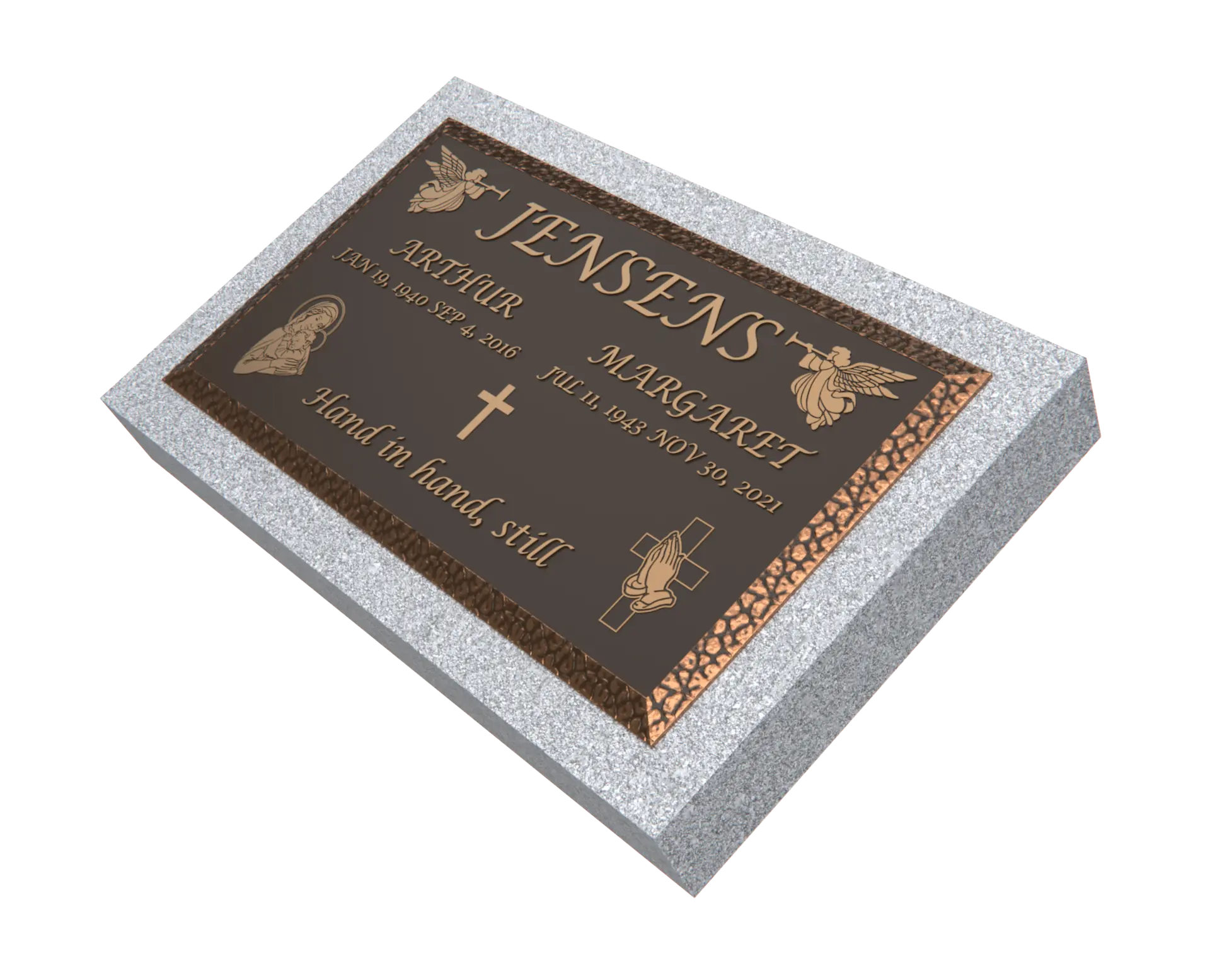 Premium Bronze Plaque 28"x 16"