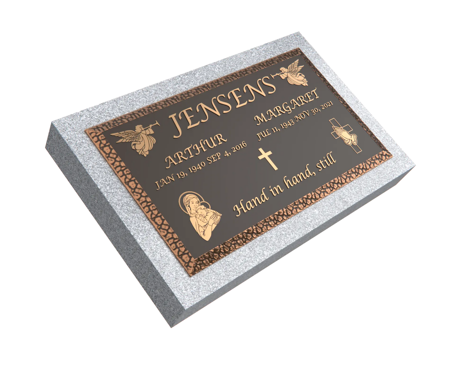 Premium Bronze Plaque 28"x 16"