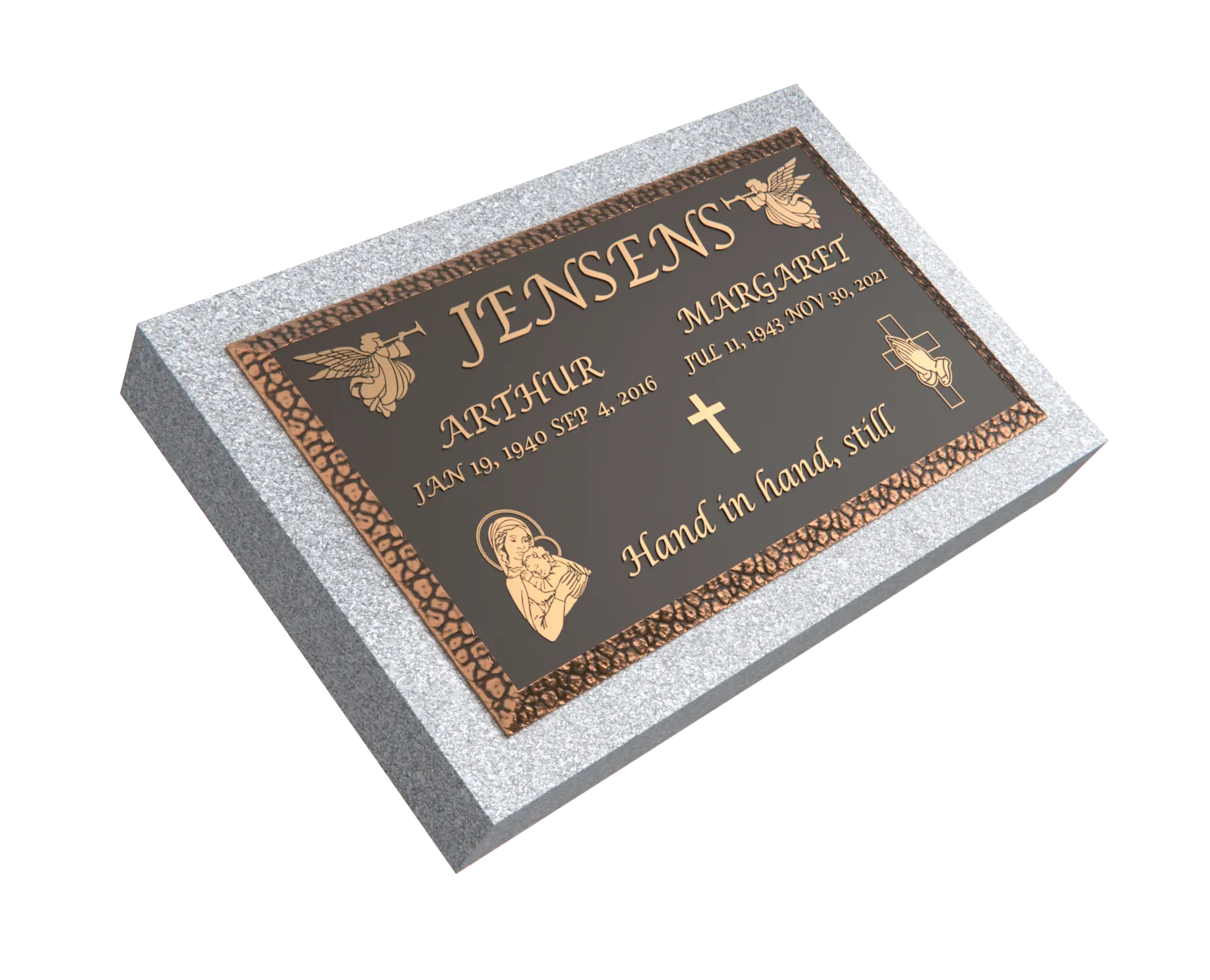 Premium Bronze Plaque 28"x 16"