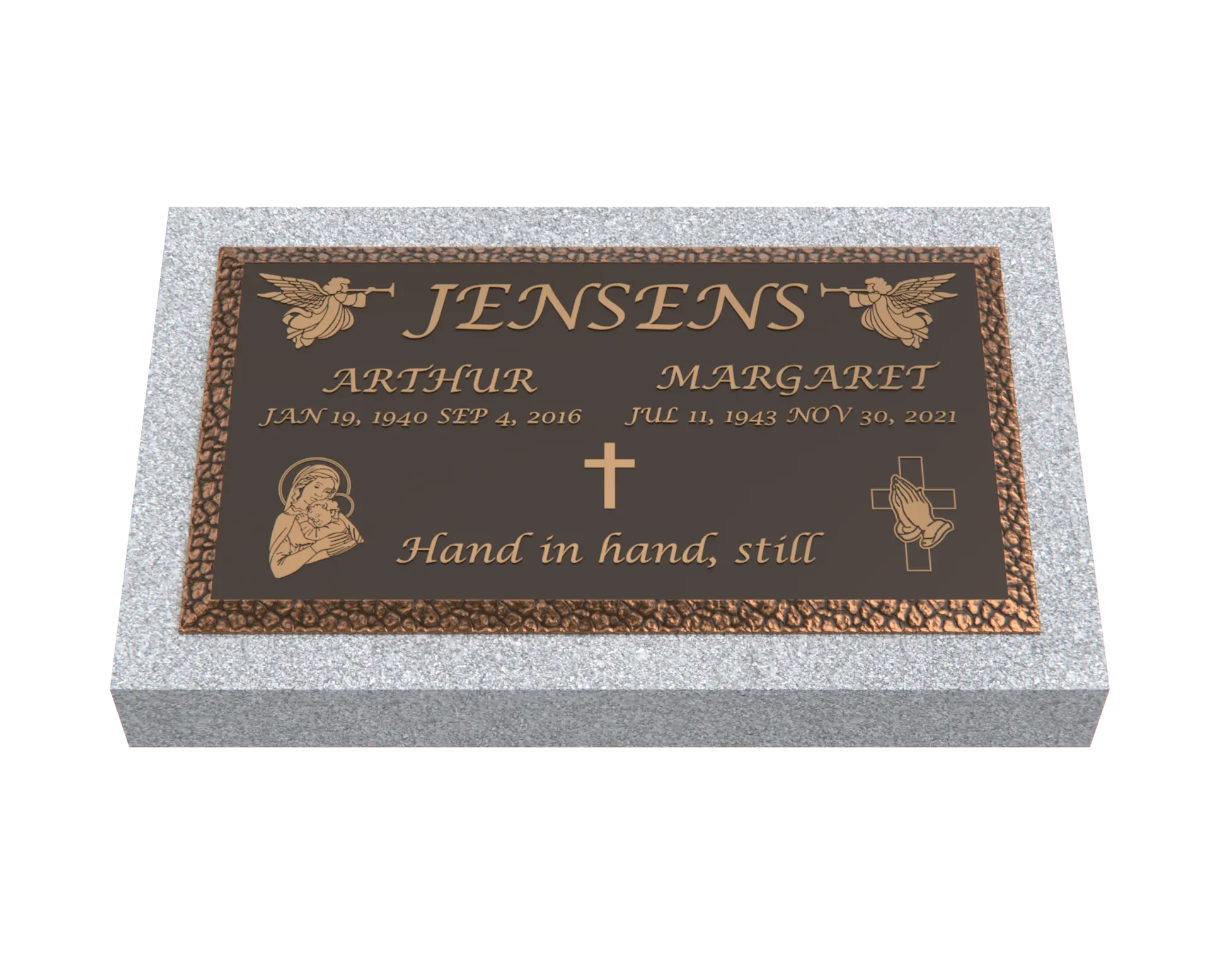 Premium Bronze Plaque 28"x 16"