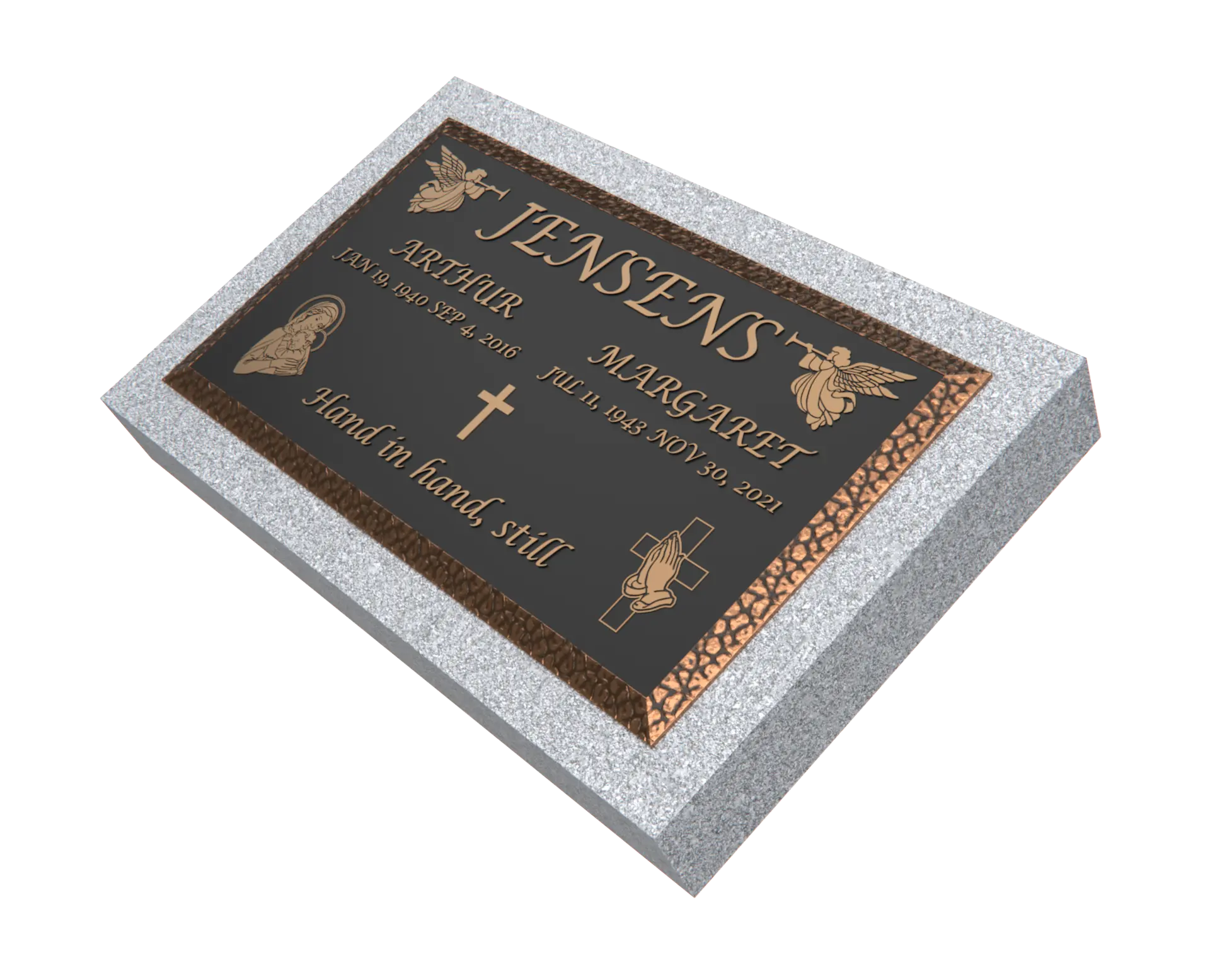 Premium Bronze Plaque 28"x 16"