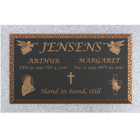 Premium Bronze Plaque 28"x 16" with Granite Base