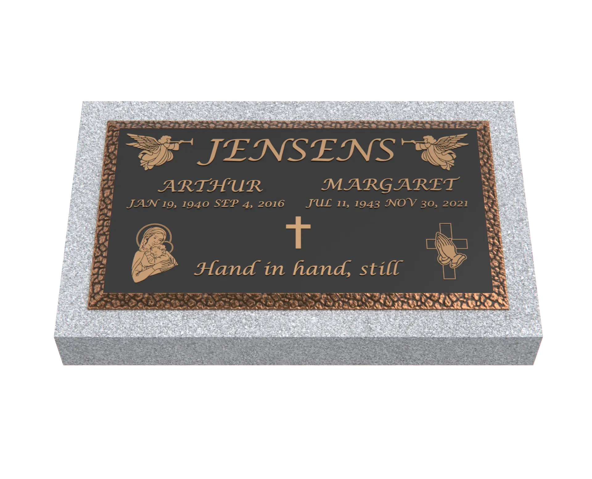 Premium Bronze Plaque 28"x 16"