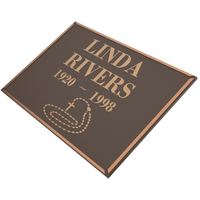 Premium Bronze Plaque 24"x 22"