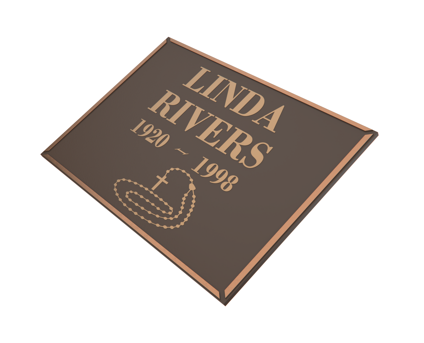 Premium Bronze Plaque 24"x 22"