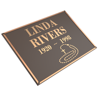 Premium Bronze Plaque 24"x 22"