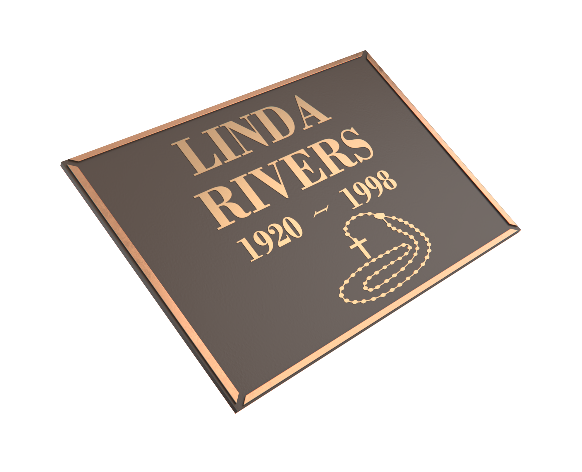 Premium Bronze Plaque 24"x 22"
