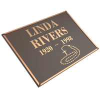 Premium Bronze Plaque 24"x 22"