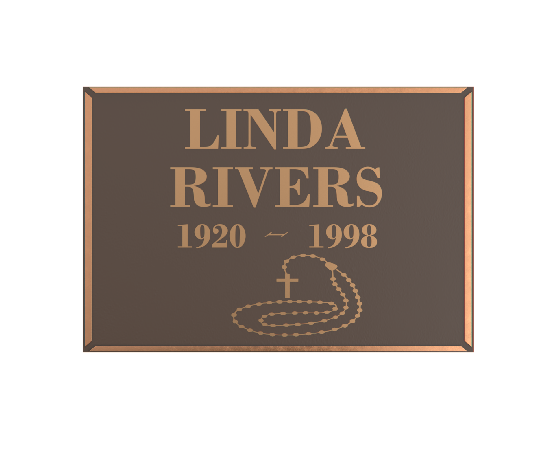Premium Bronze Plaque 24"x 22"