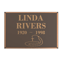 Premium Bronze Plaque 24"x 22"