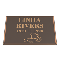 Premium Bronze Plaque 24"x 22"