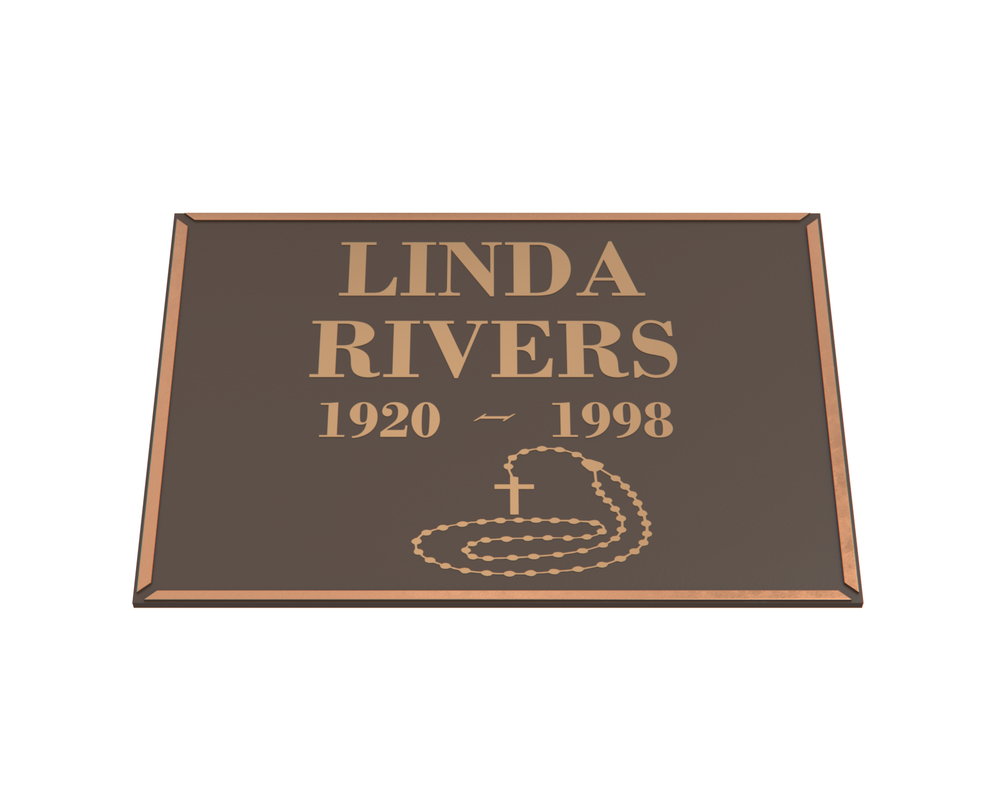 Premium Bronze Plaque 24"x 22"