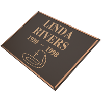 Premium Bronze Plaque 24"x 22"