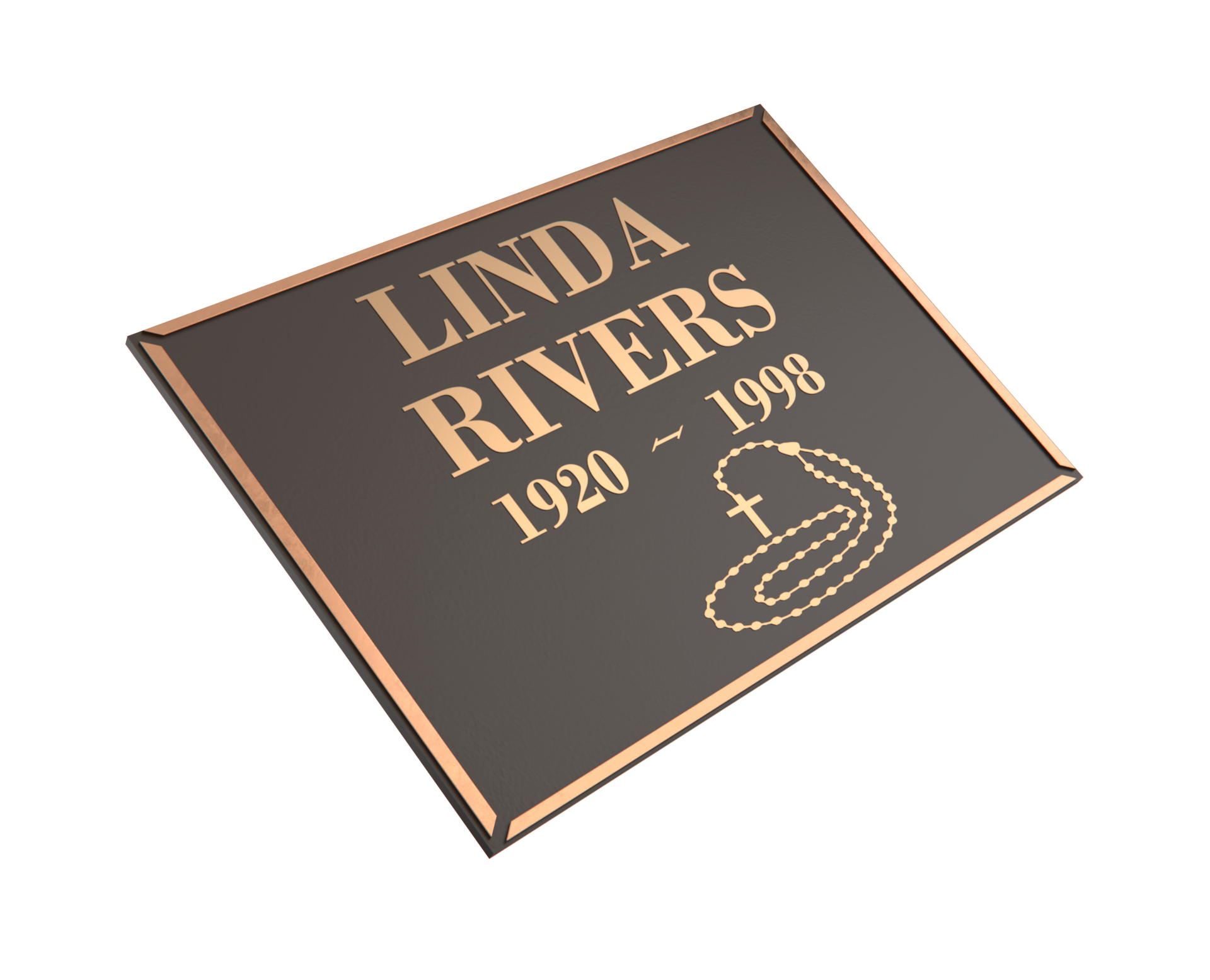 Premium Bronze Plaque 24"x 22"