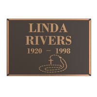 Premium Bronze Plaque 24"x 22"