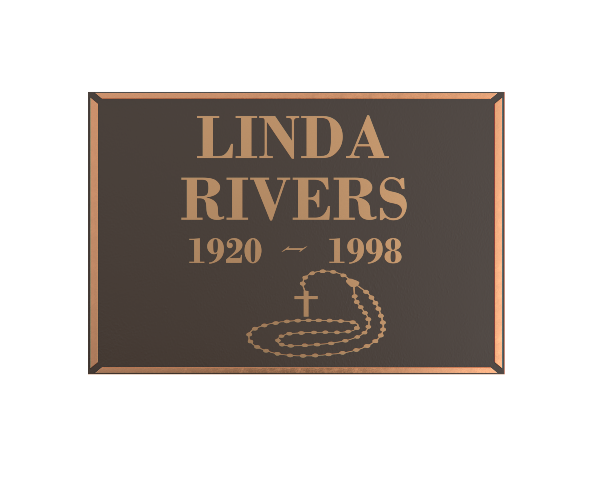 Premium Bronze Plaque 24"x 22"